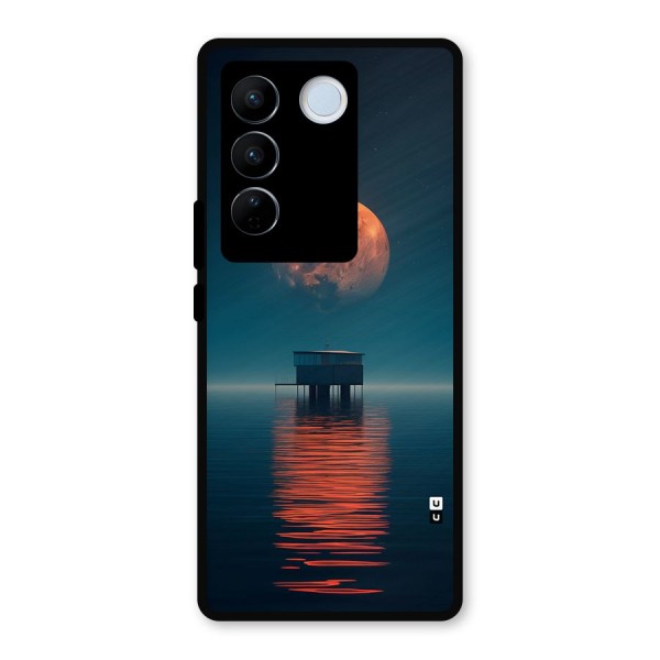 Moon Sea Metal Back Case for Vivo V27 Pro