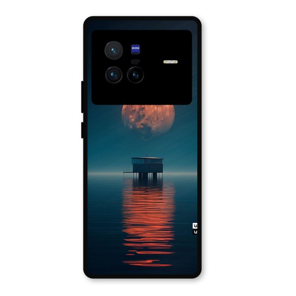 Moon Sea Metal Back Case for Vivo X80