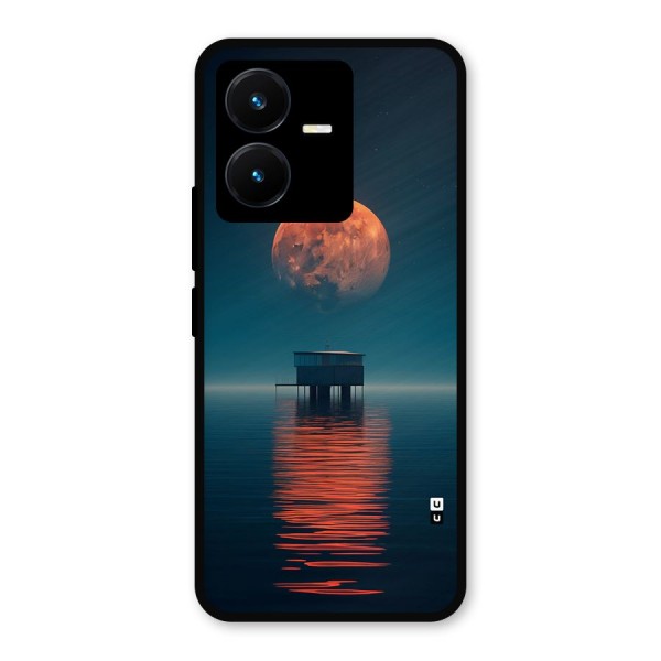 Moon Sea Metal Back Case for Vivo Y22s