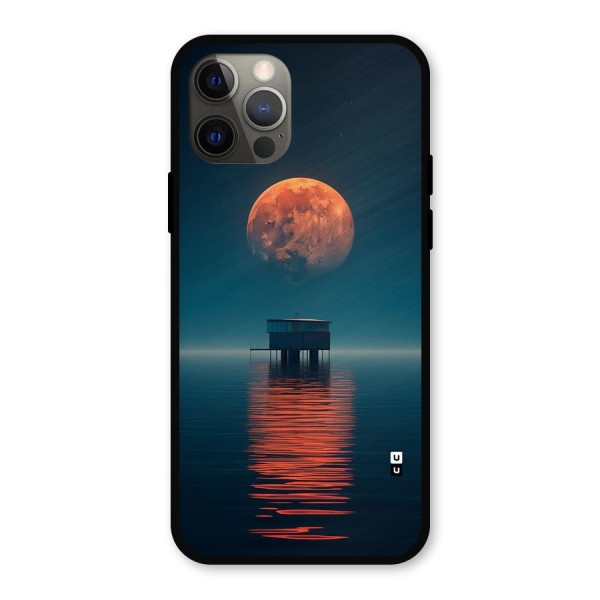 Moon Sea Metal Back Case for iPhone 12 Pro