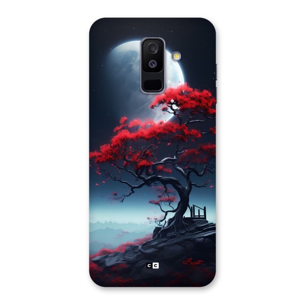 Moon Tree Back Case for Galaxy A6 Plus