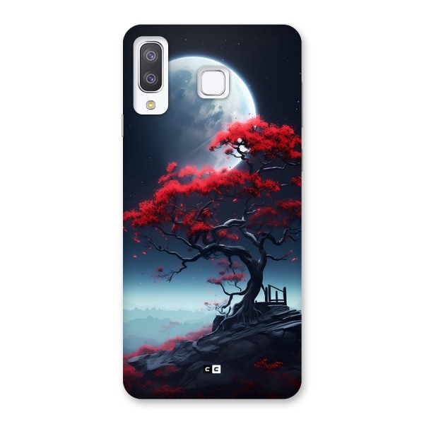 Moon Tree Back Case for Galaxy A8 Star