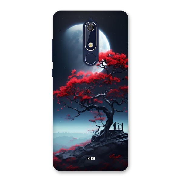 Moon Tree Back Case for Nokia 5.1