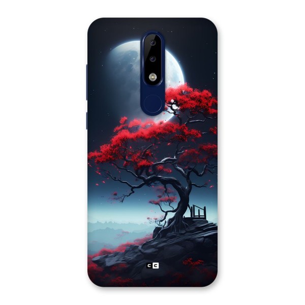 Moon Tree Back Case for Nokia 5.1 Plus