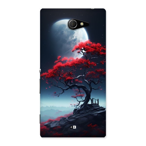 Moon Tree Back Case for Xperia M2