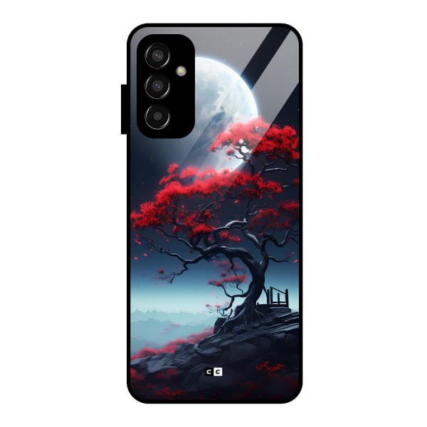 Moon Tree Glass Back Case for Galaxy F13