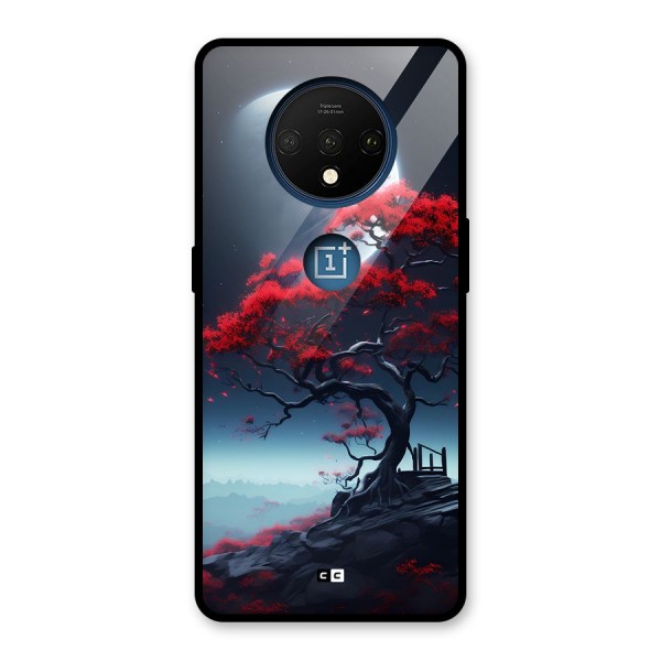 Moon Tree Glass Back Case for OnePlus 7T