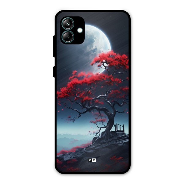 Moon Tree Metal Back Case for Galaxy A04