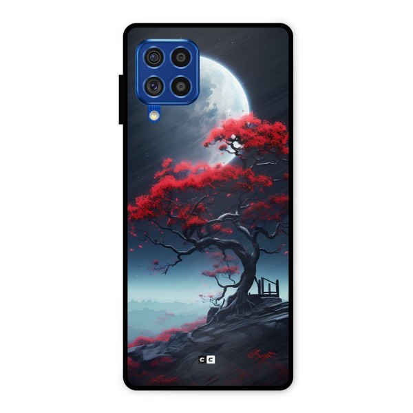 Moon Tree Metal Back Case for Galaxy F62