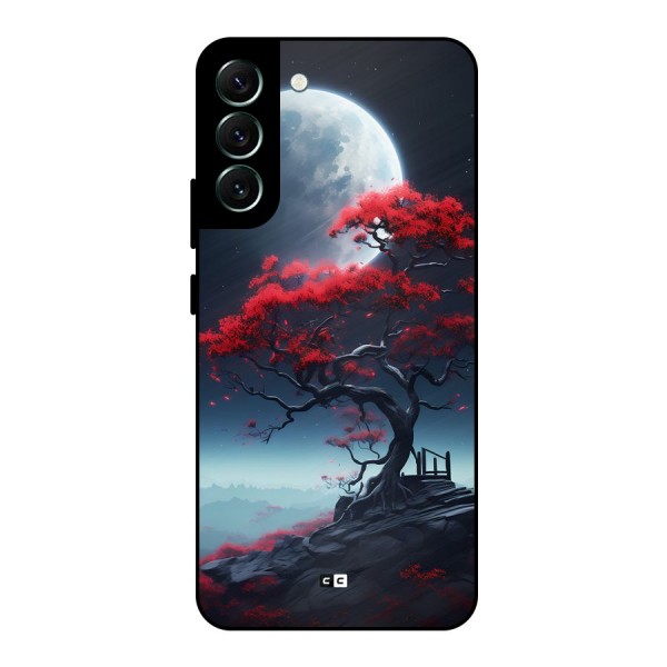 Moon Tree Metal Back Case for Galaxy S22 Plus 5G