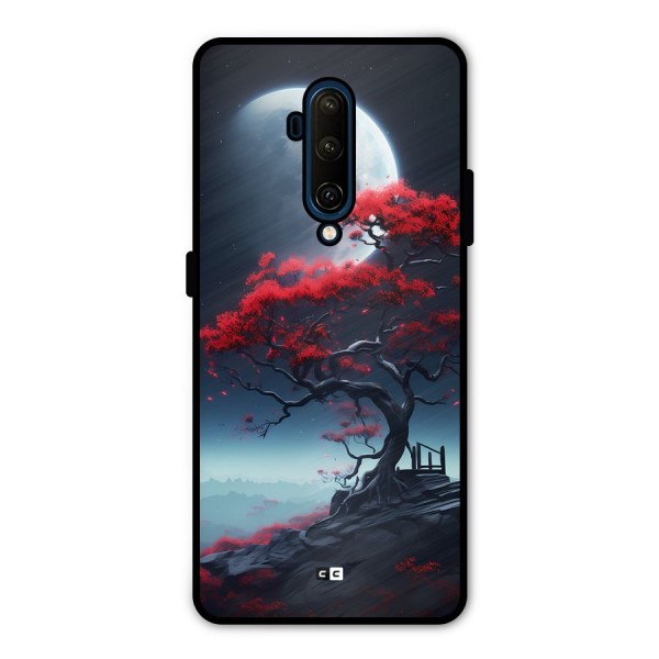 Moon Tree Metal Back Case for OnePlus 7T Pro