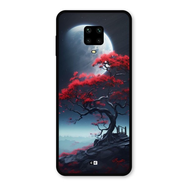 Moon Tree Metal Back Case for Poco M2