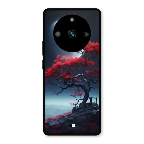 Moon Tree Metal Back Case for Realme 11 Pro Plus