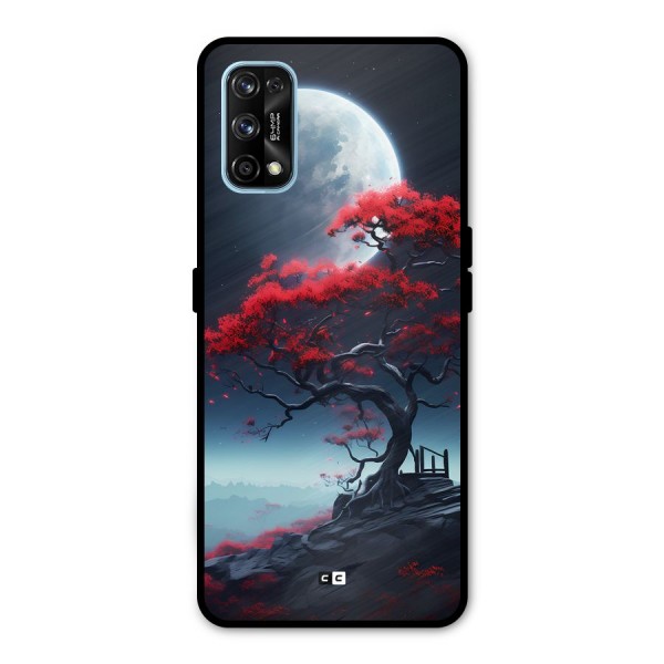 Moon Tree Metal Back Case for Realme 7 Pro