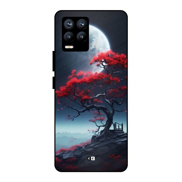 Moon Tree Metal Back Case for Realme 8