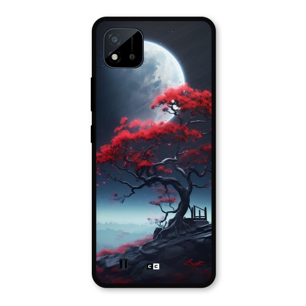 Moon Tree Metal Back Case for Realme C11 2021