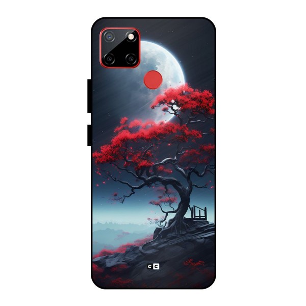 Moon Tree Metal Back Case for Realme C12