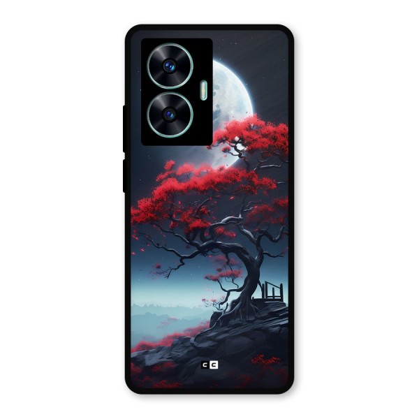 Moon Tree Metal Back Case for Realme C55