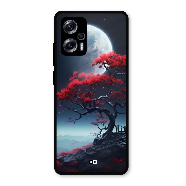 Moon Tree Metal Back Case for Redmi K50i