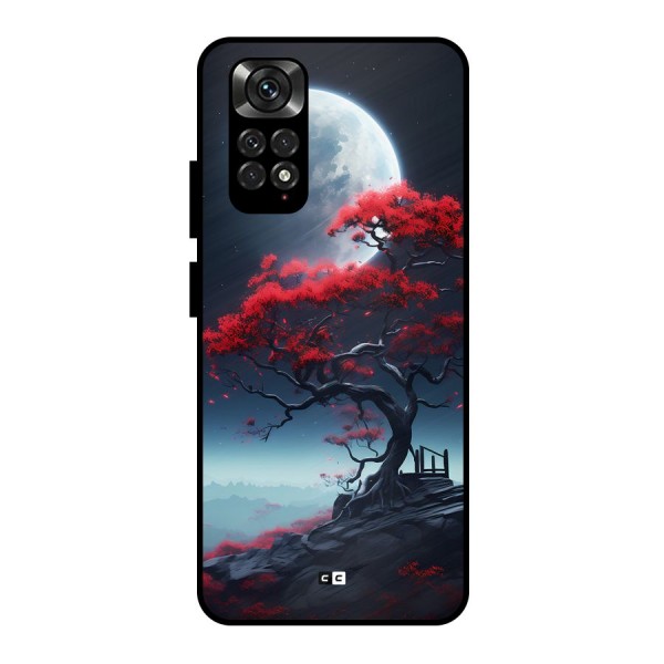 Moon Tree Metal Back Case for Redmi Note 11 Pro