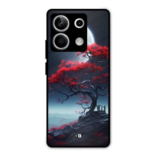 Moon Tree Metal Back Case for Redmi Note 13 5G