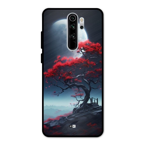 Moon Tree Metal Back Case for Redmi Note 8 Pro