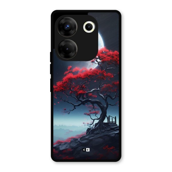 Moon Tree Metal Back Case for Tecno Camon 20 Pro