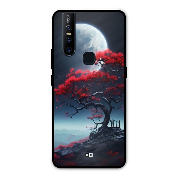 Moon Tree Metal Back Case for Vivo V15