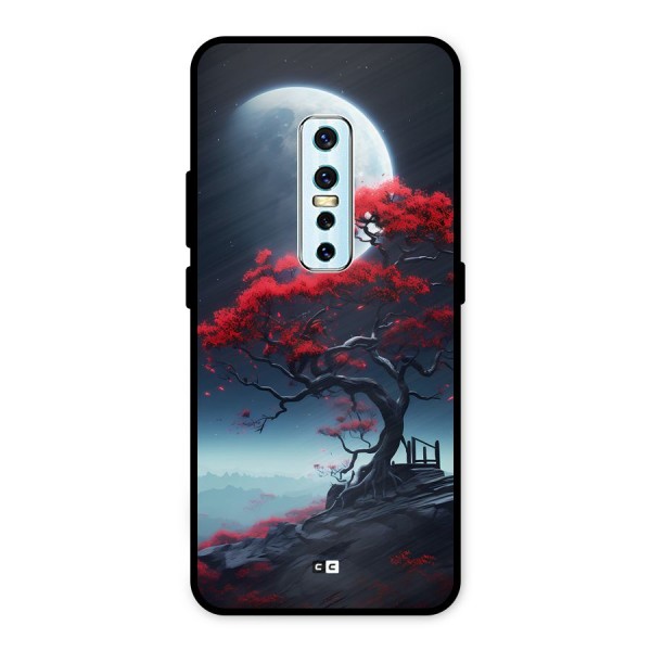 Moon Tree Metal Back Case for Vivo V17 Pro