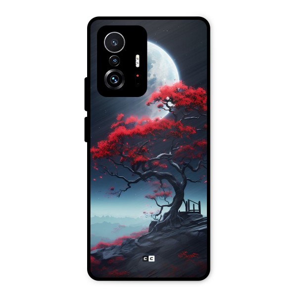 Moon Tree Metal Back Case for Xiaomi 11T Pro