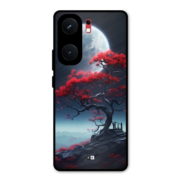 Moon Tree Metal Back Case for iQOO Neo 9 Pro