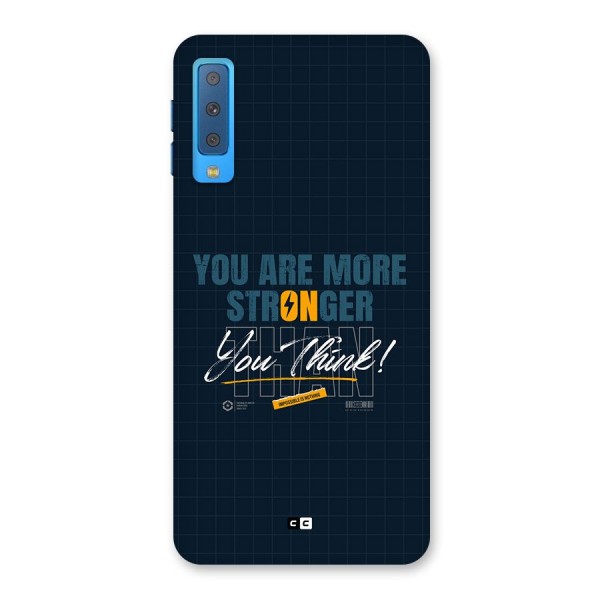 More Stronger Back Case for Galaxy A7 (2018)