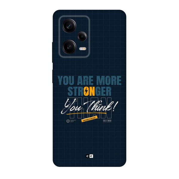 More Stronger Back Case for Redmi Note 12 Pro