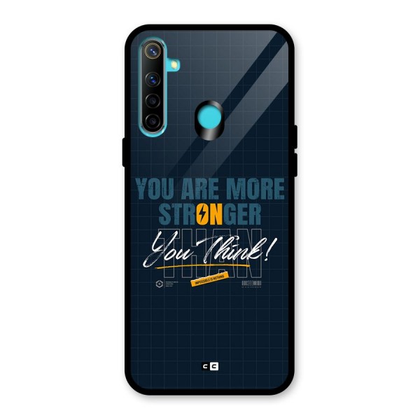 More Stronger Glass Back Case for Realme Narzo 10