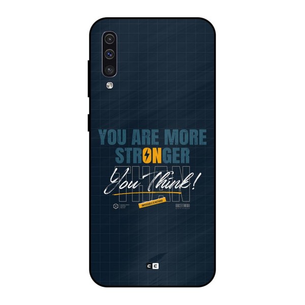 More Stronger Metal Back Case for Galaxy A50