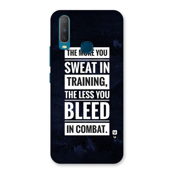 More You Sweat Less You Bleed Back Case for Vivo Y12