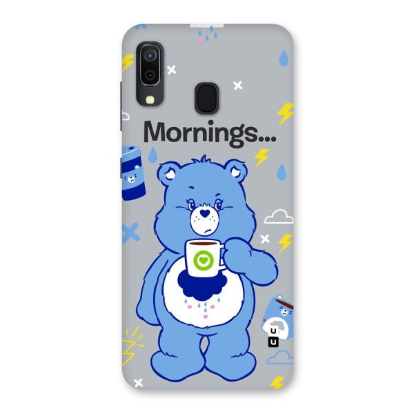 Morning Bear Back Case for Galaxy A20