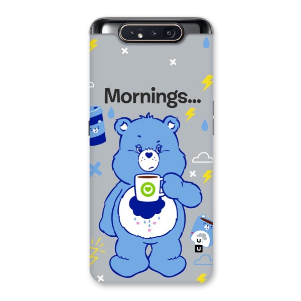 Morning Bear Back Case for Galaxy A80