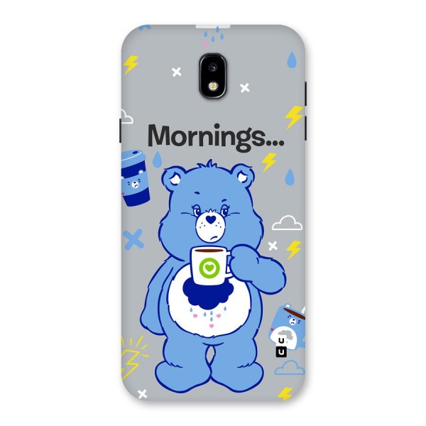 Morning Bear Back Case for Galaxy J7 Pro