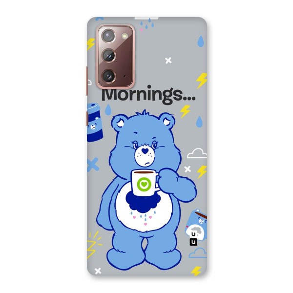 Morning Bear Back Case for Galaxy Note 20