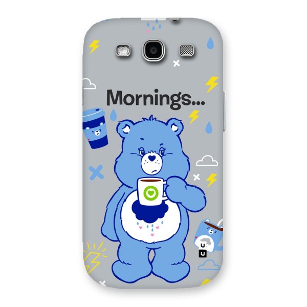 Morning Bear Back Case for Galaxy S3