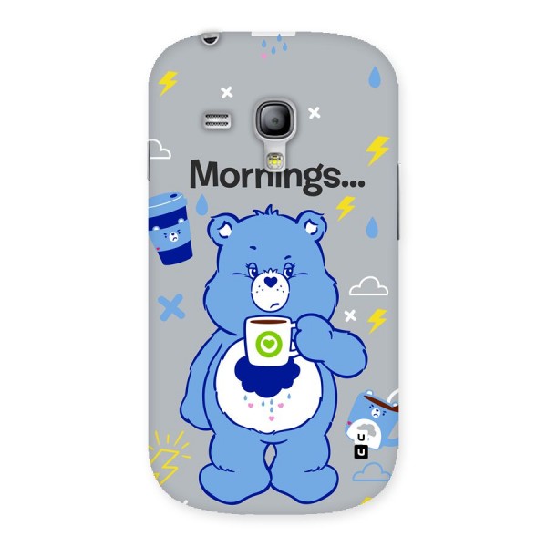 Morning Bear Back Case for Galaxy S3 Mini