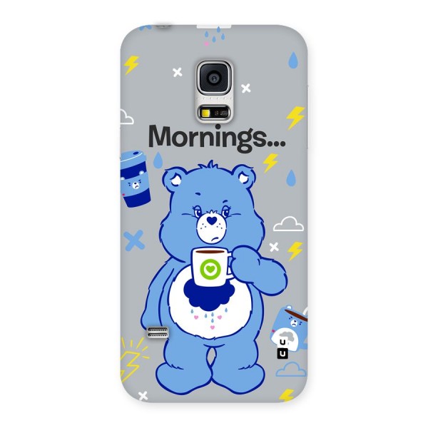 Morning Bear Back Case for Galaxy S5 Mini