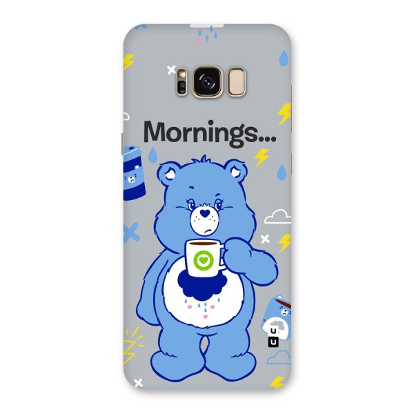 Morning Bear Back Case for Galaxy S8 Plus