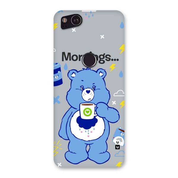 Morning Bear Back Case for Google Pixel 2