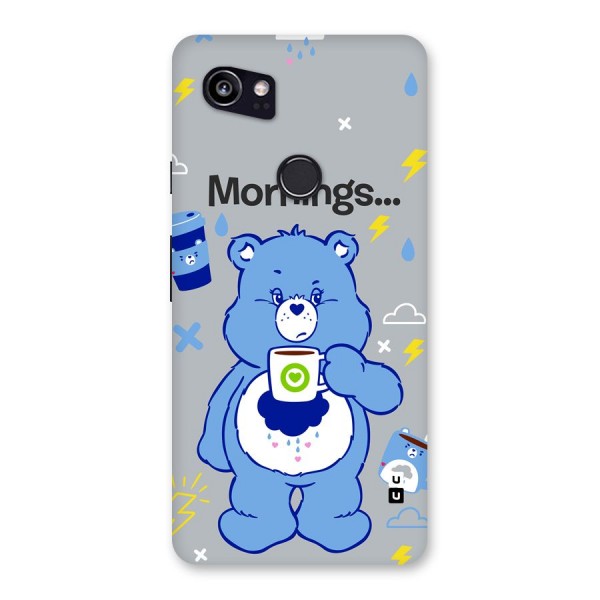 Morning Bear Back Case for Google Pixel 2 XL