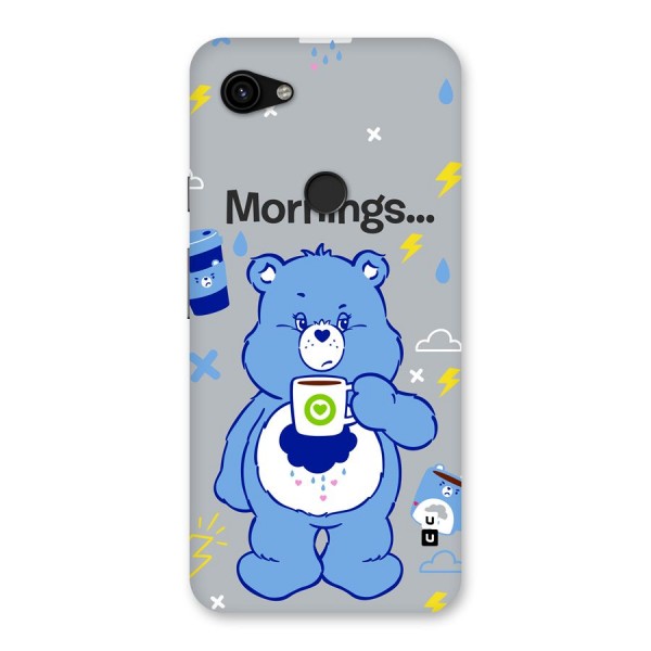 Morning Bear Back Case for Google Pixel 3a XL