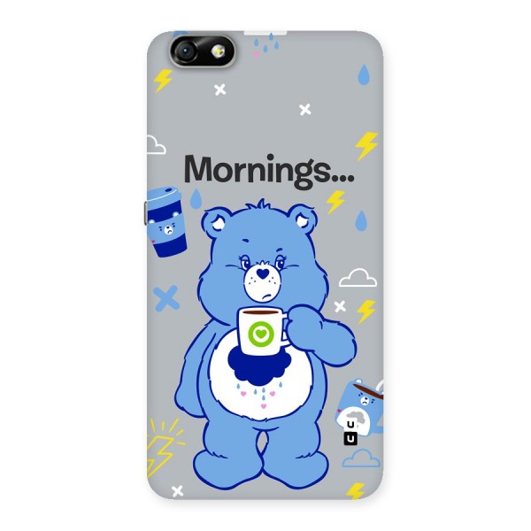 Morning Bear Back Case for Honor 4X