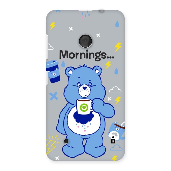 Morning Bear Back Case for Lumia 530