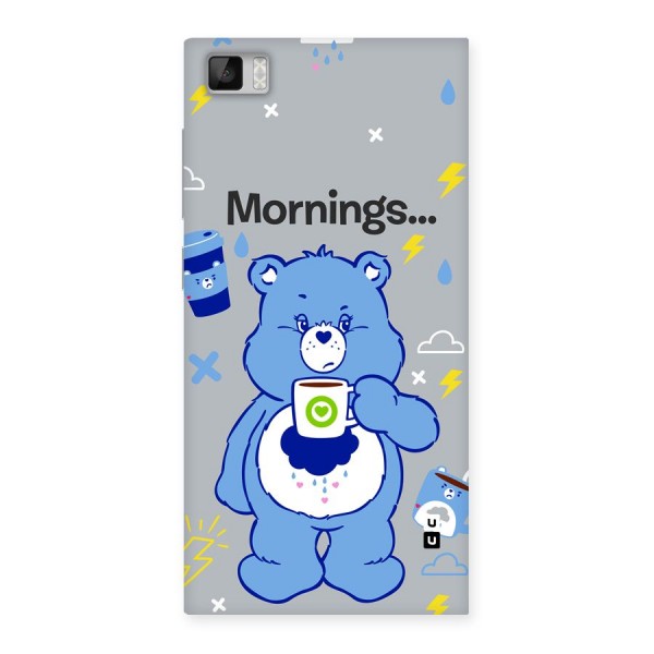 Morning Bear Back Case for Mi3